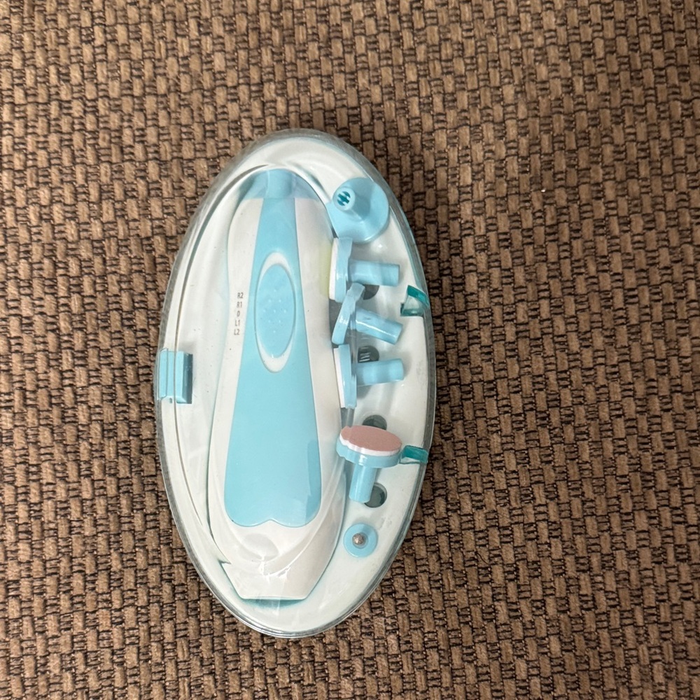 Blue Manicure Set with Case